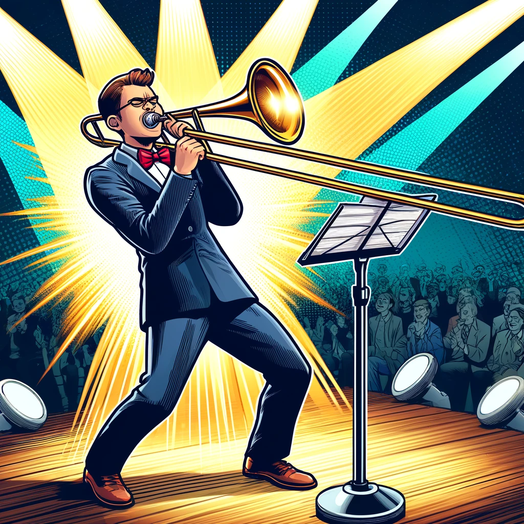 Illustration du mot TRomBoNe